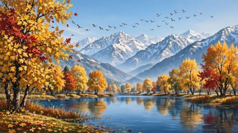 Kashmir turns golden: migratory birds return as Srinagar logs record October heat