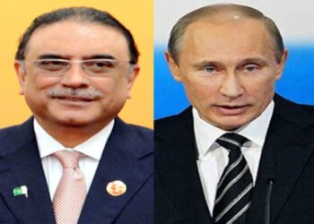 President Zardari and Vladimir Putin Stress Importance of Strengthening Bilateral Relations