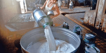 میاں محمد ٹاﺅن مضر صحت دودھ ، فروخت ہونے پر محکمہ کو تحریری شکایات موصول