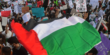 Dar Arqam School Protests Israeli Atrocities