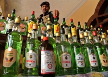 SHO Mangla Police Station Recovers Liquor, Drugs