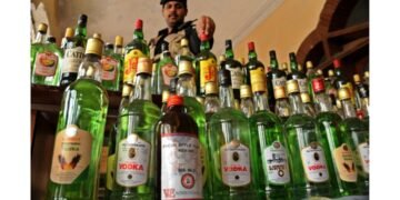 SHO Mangla Police Station Recovers Liquor, Drugs