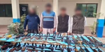 ICT Police Arrest Five iilegal arms