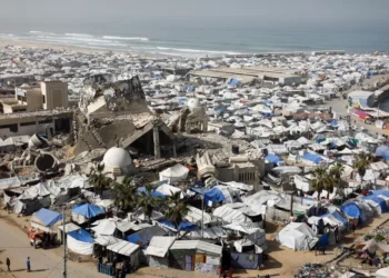 Drone Strikes Damage Police Posts in Gaza