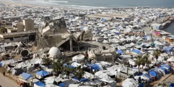 Drone Strikes Damage Police Posts in Gaza