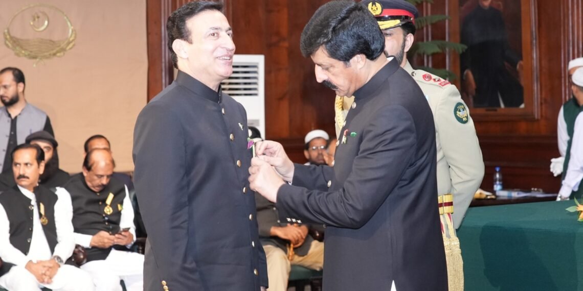 Zahid Mughal Receives Civil Honour